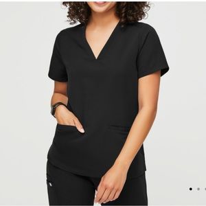 Figs Scrub Top Womens M Casma 3-pocket New